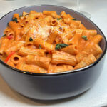 Spicy rigatoni pasta