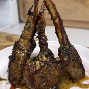 orange pepper lamb chop