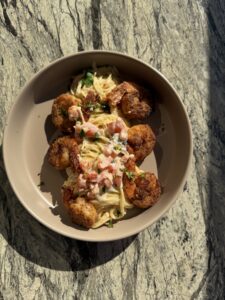 Shrimp Scampi Pasta (Creamy!)