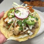chicken tinga tostadas