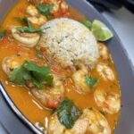 Red Thai Curry Coconut Shrimp