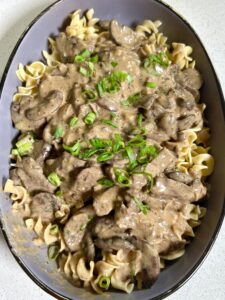Beef Stroganoff
