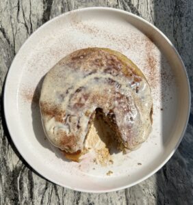 Cinnamon Roll Pancakes
