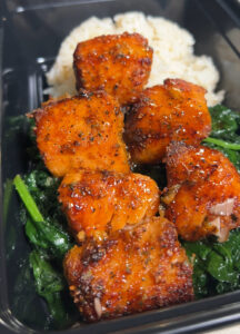 Honey Lemon Pepper Salmon