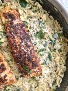 Spinach and Artichoke Orzo