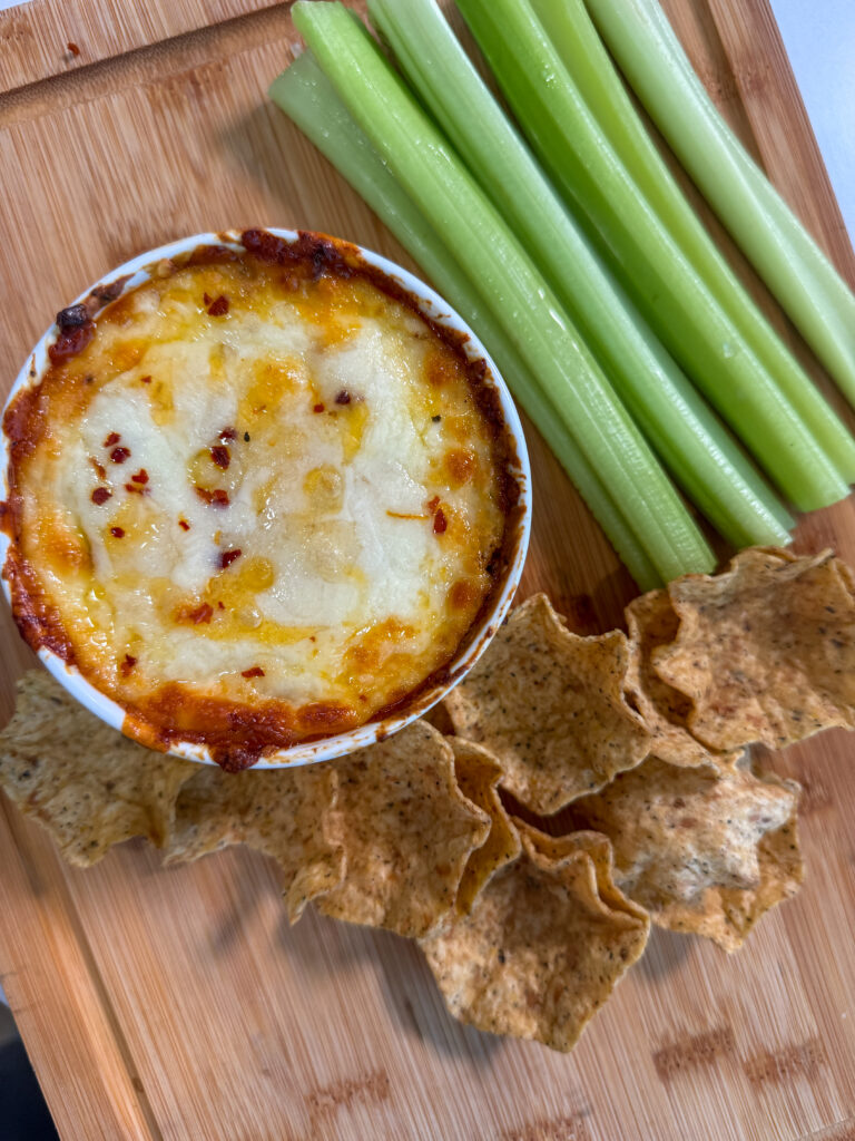 Single serve hot honey chicken dip