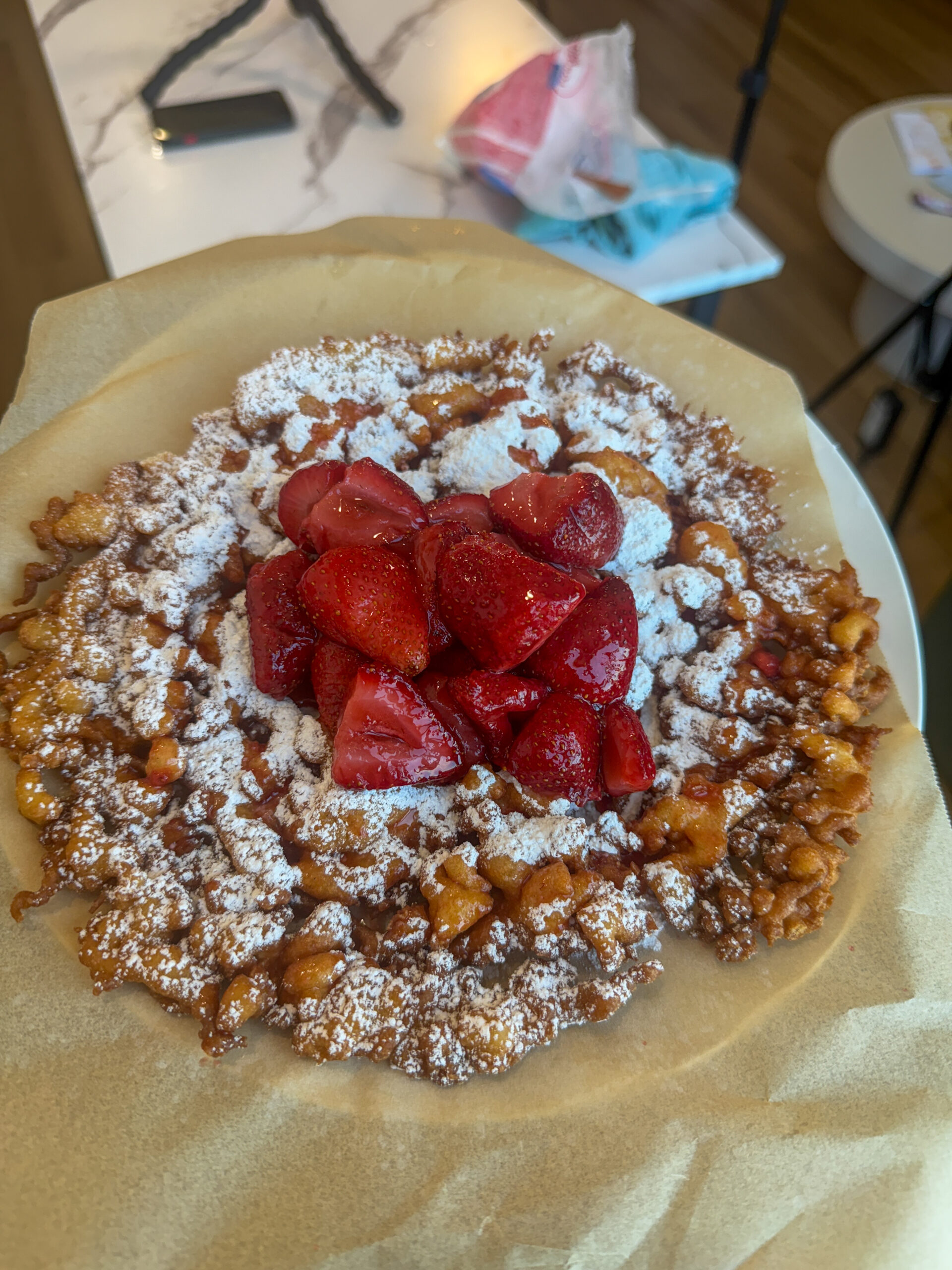 Single Serve Funnel Cake