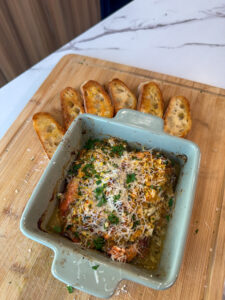 Single Serve Baked Shrimp Scampi