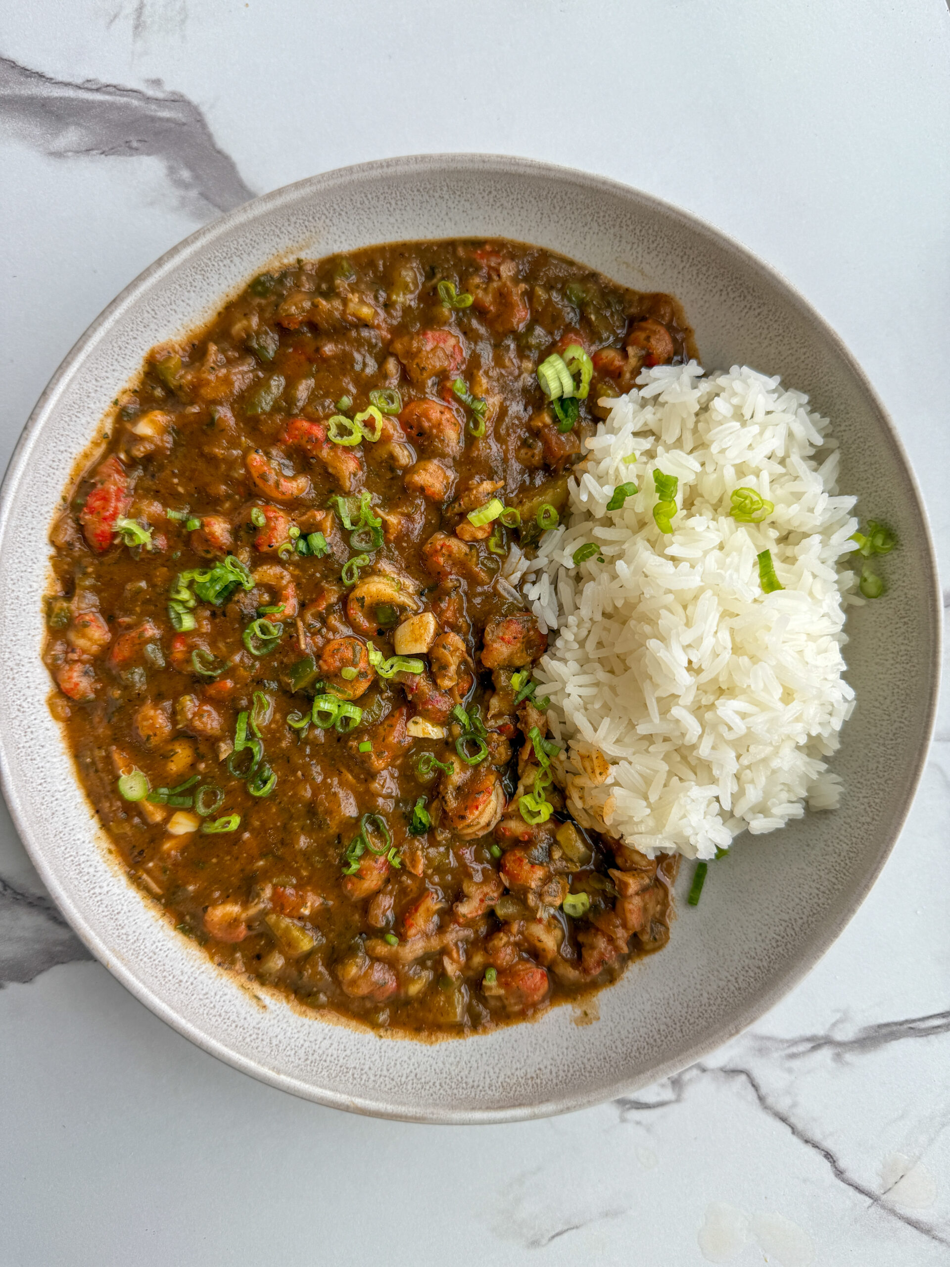 Single Serve Crawfish Étouffée