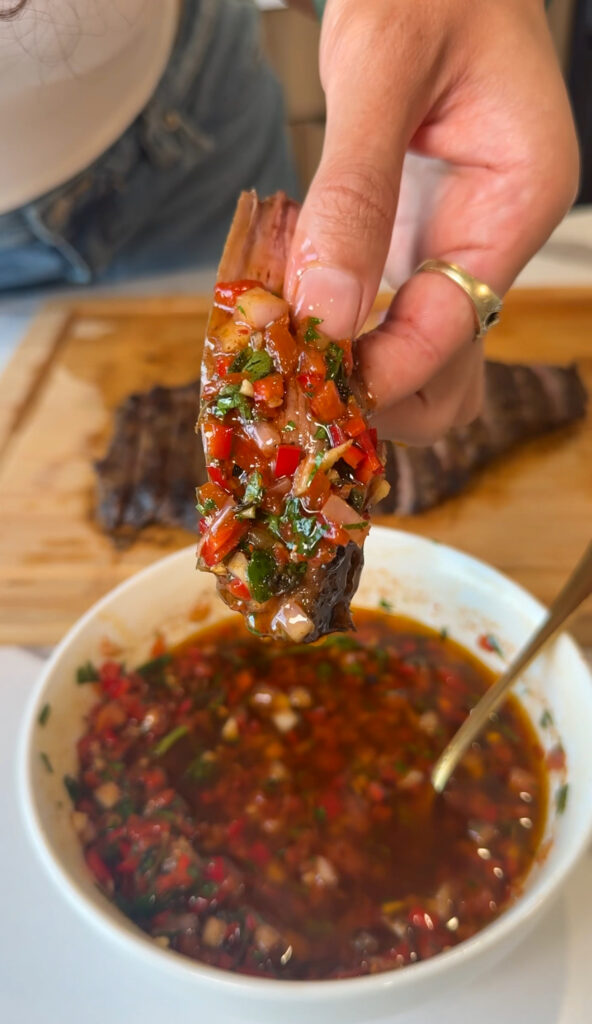 Red chimichurri