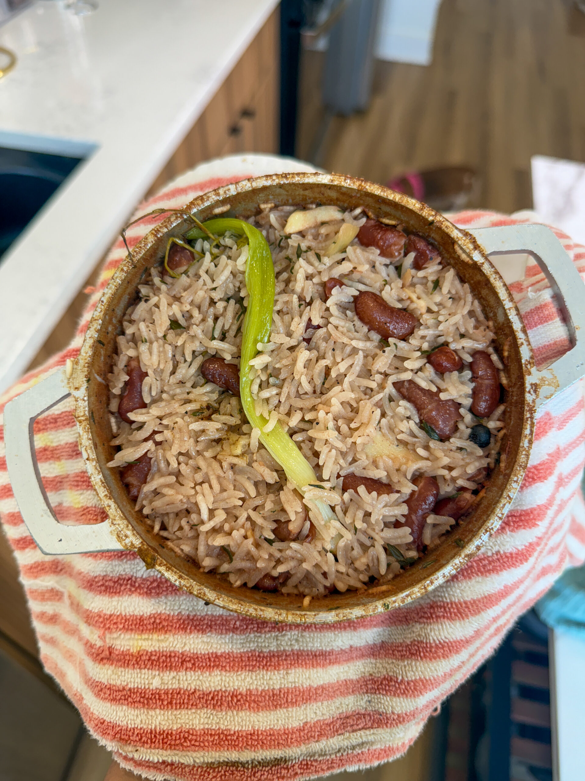 Single Serve Jamaican Rice and Peas