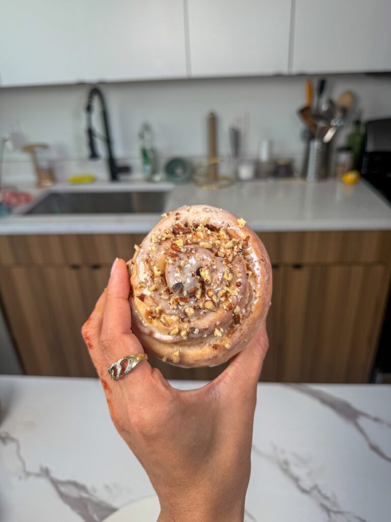 Sweet Potato Pie Cinnamon Roll