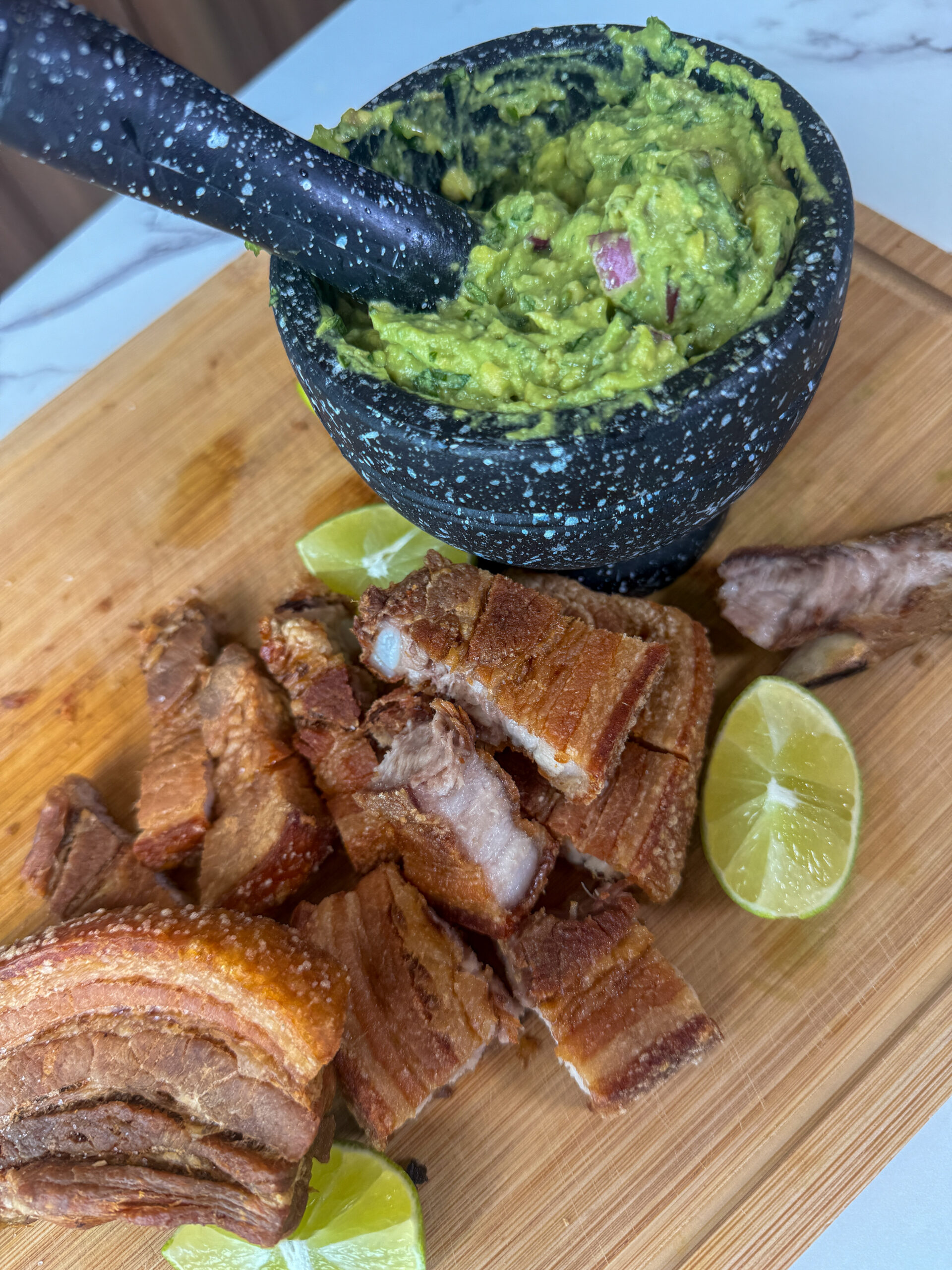 Chicharrones and Guacamole