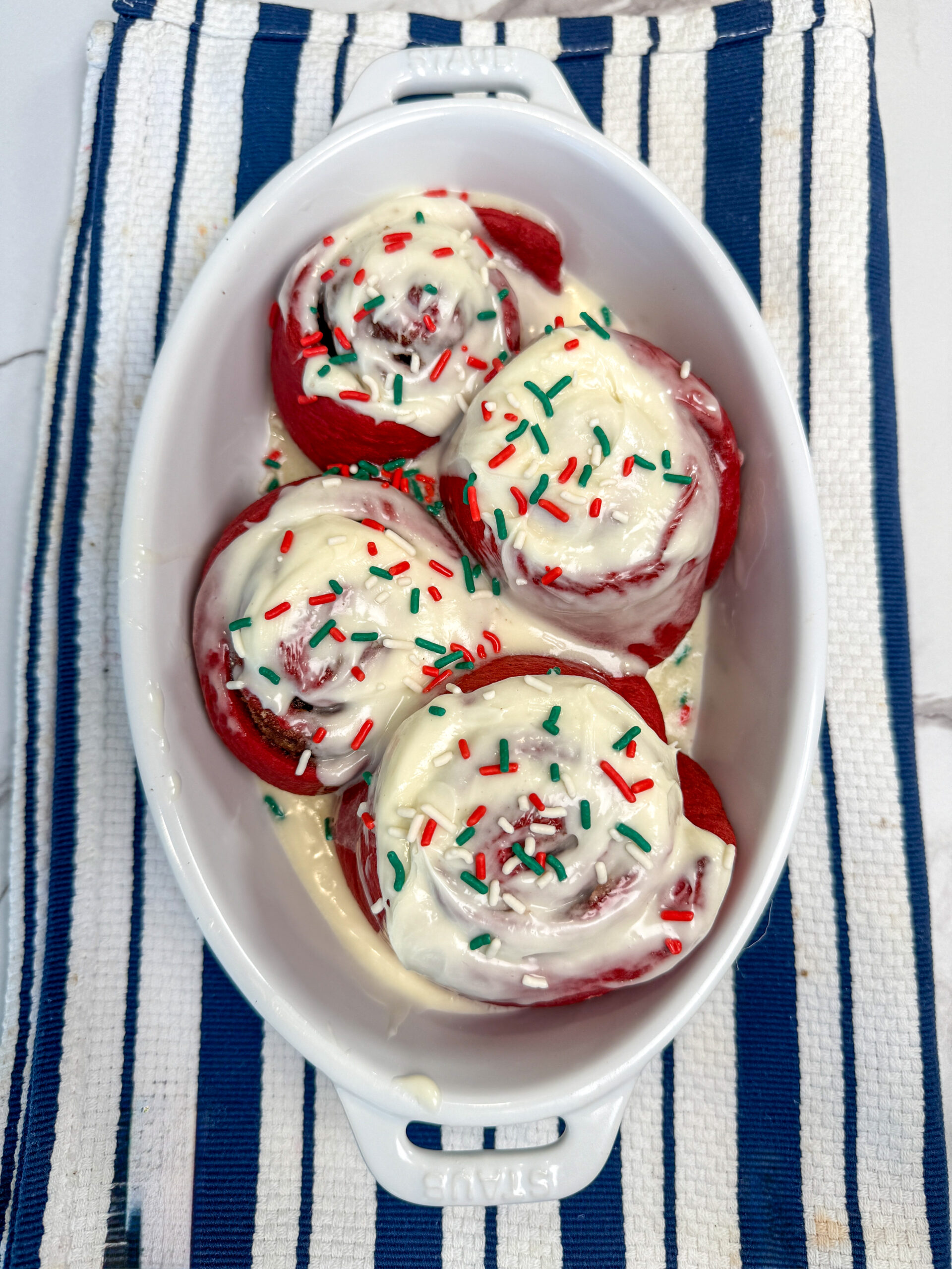 Red Velvet Cinnamon Rolls